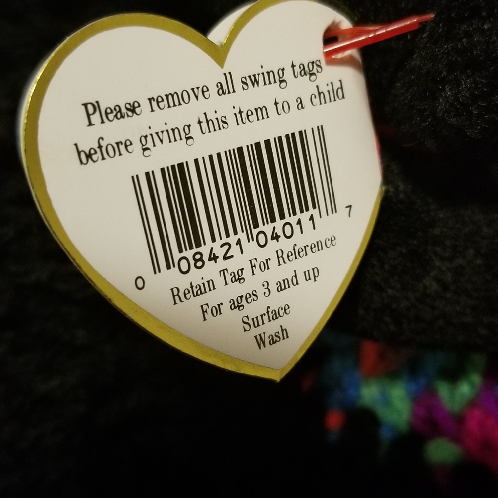 RARE TY Beanie Baby Blackie ♡ - Picture 6 of 8